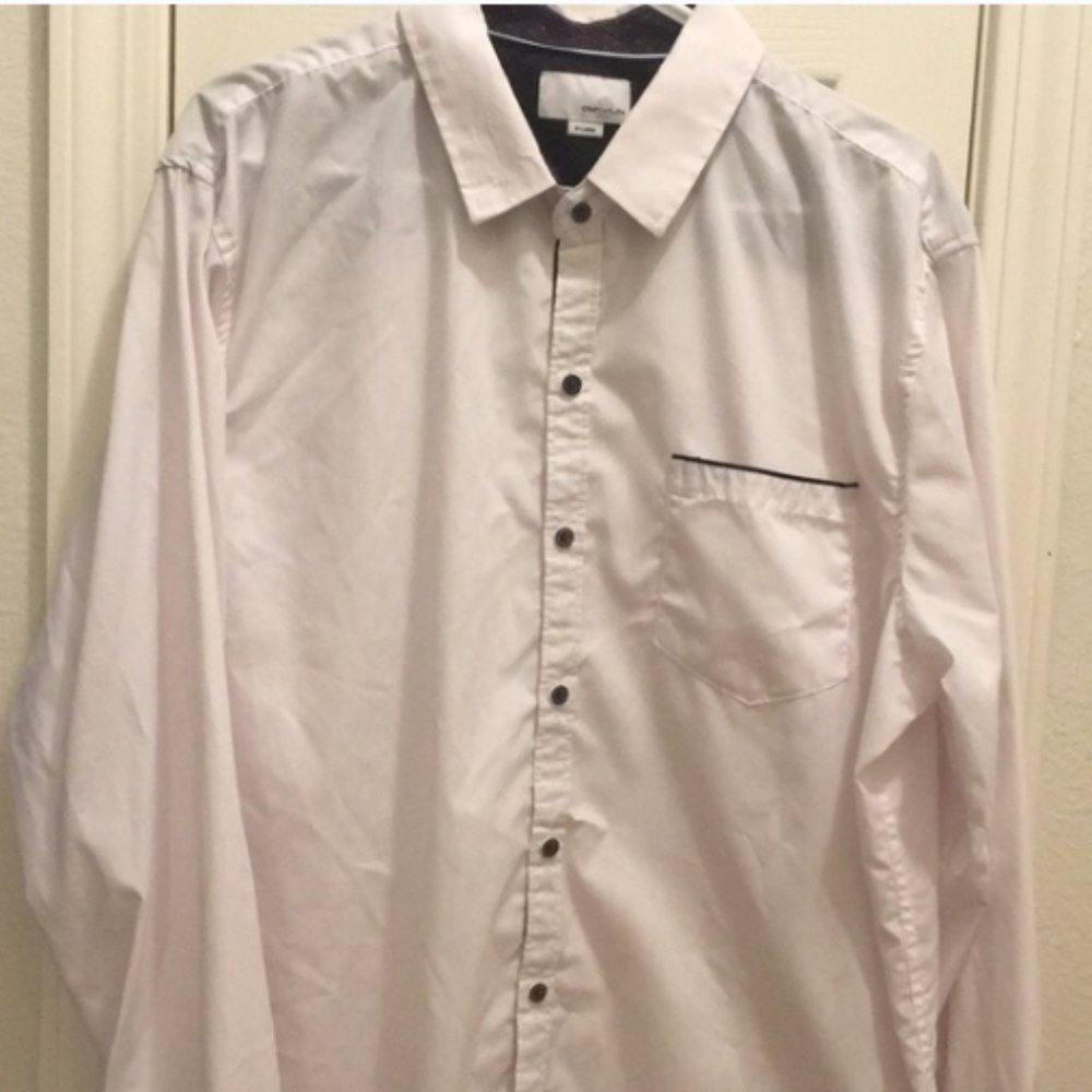 Men’s shirt white button down shirt